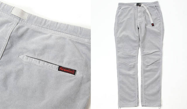 <strong>BEAUTY&YOUTH UNITED ARROWS</strong>　素材には伸縮性に富んだ細畝のコーデュロイを採用