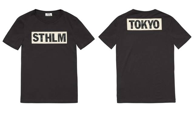 伊勢丹新宿店限定のユニセックスのTシャツ 1万4000円