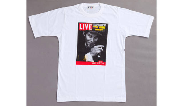 <strong>World Photo Press｜ワールドフォトプレス</strong>　『LISTEN TO THIS T-SHIRT 20世紀ロックTシャツ大図鑑』　トム・ウェイツ（1977年）