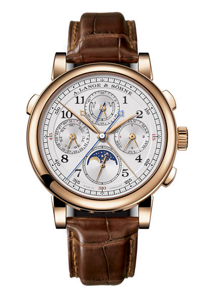 <strong>A. Lange ＆ Söhne｜A.ランゲ＆ゾーネ</strong><br />「1815 ラトラパント・パーペチュアルカレンダー」PGケース、1630万6500円、11月以降発売予定