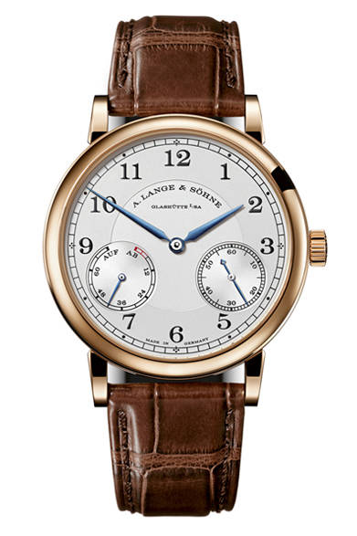 <strong>A. Lange ＆ Söhne｜A.ランゲ＆ゾーネ</strong><br />「1815 アップ／ダウン」PGケース、234万1500円、6月以降発売予定