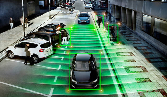 ヒューマンセーフティは、人と車両を検知する