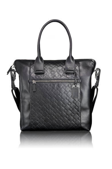 <strong>TUMI｜トゥミ</strong>　 「TICON（タイコン）コレクション」　トート（ブラックレザー）8万1900円