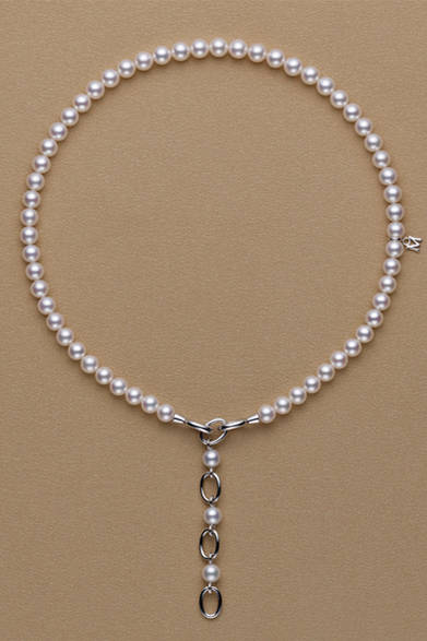 <strong>MIKIMOTO｜ミキモト</strong>　ネックレス（アコヤ真珠[約6.0～6.5mm]／銀製）[44cm]　27万3000円