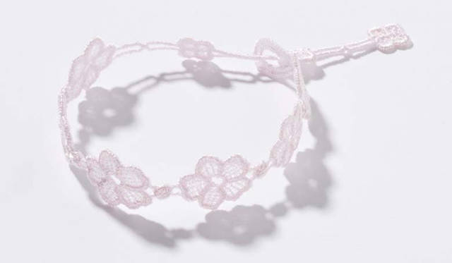 <strong>Cruciani C× ミュシャ展｜クルチアーニC× ミュシャ展</strong>　「SAKURA」ブレスレット　