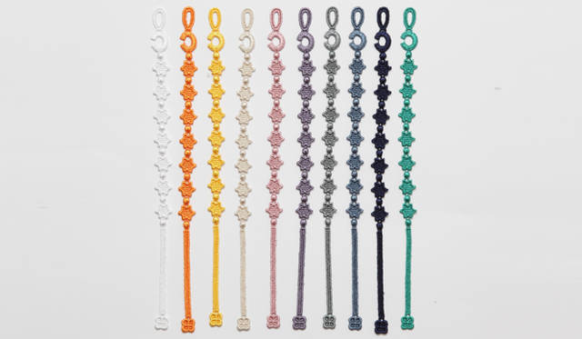 <strong>Cruciani C× ミュシャ展｜クルチアーニC× ミュシャ展</strong>　「Mucha Star」ブレスレット　1800円