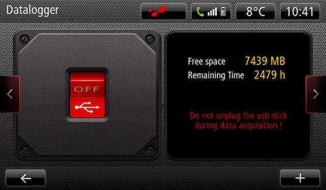 すべてのデータをUSBメモリーに保存し、専用ソフトを用いてPCから閲覧することができる