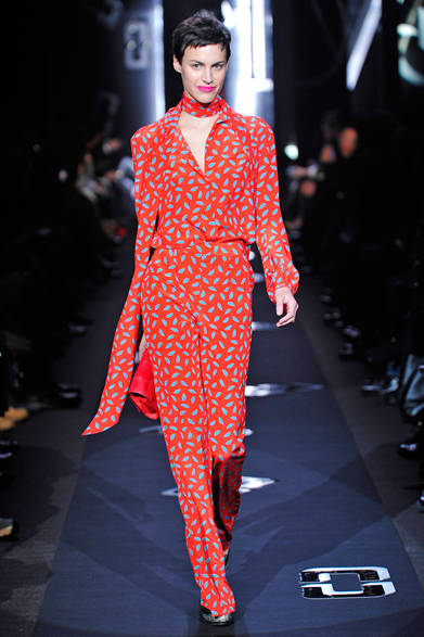 <strong>DIANE von FURSTENBERG｜ダイアン フォン ファステンバーグ</strong>　2013年秋冬コレクション