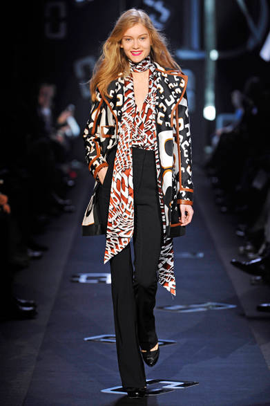 <strong>DIANE von FURSTENBERG｜ダイアン フォン ファステンバーグ</strong>　2013年秋冬コレクション
