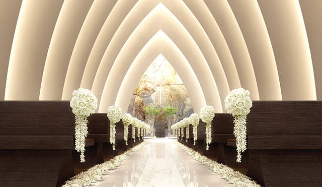 <strong>TRAVEL｜インターコンチネンタルホテル大阪</strong>　婚礼チャペル　※写真はイメージです