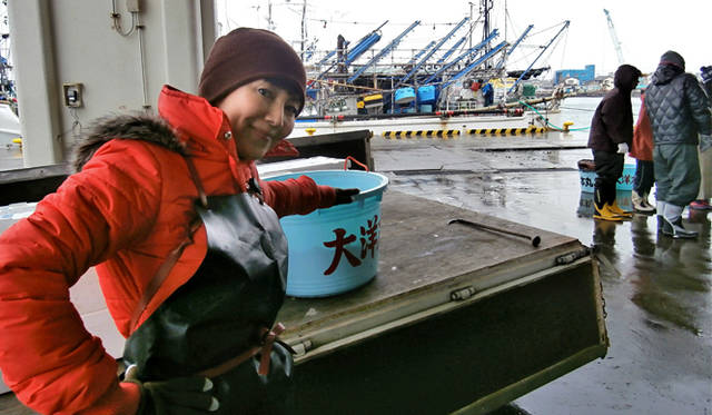 <strong>連載｜戸田恵子</strong>　「ガサ入れ専門の刑事・姫野瑶子は、今回とある漁場で漁師となっております（笑）」