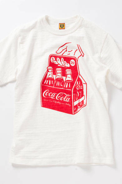 <strong>BEAMS｜ビームス</strong>　「COCA-COLA×HUMAN MADE×BEAMS」コレクション　Tシャツ8190円