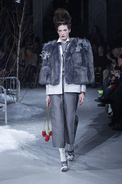 <strong>THOM BROWNE｜トム ブラウン</strong>　2013年秋冬コレクション　©Dan and Corina Lecca