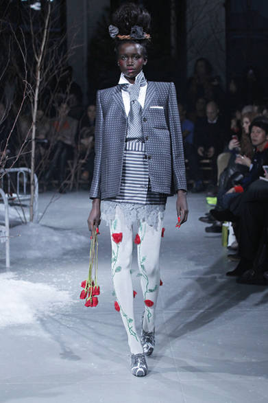 <strong>THOM BROWNE｜トム ブラウン</strong>　2013年秋冬コレクション　©Dan and Corina Lecca