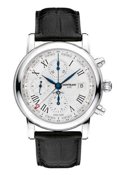 「スター クロノグラフ UTC オートマティック」自動巻き、SSケース、47万9850円（予価）。5月発売予定