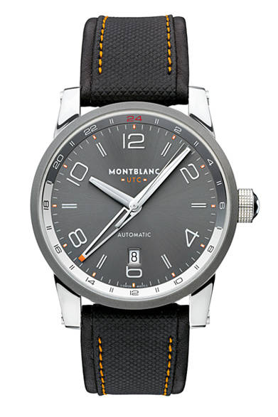 「タイムウォーカー ボイジャー UTC」自動巻き、SSケース、38万7450円（予価）。SSブレスレットモデルは39万9000円（予価）。ともに9月発売予定