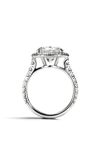 素材│プラチナ、ダイヤモンド<br />価格│パヴェあり0.4カラット　71万9250円～<br /><br />カルティエ カスタマー サービスセンター<br />0120-301-757<br /><br />Helmut Stelzenberger © Cartier 2012