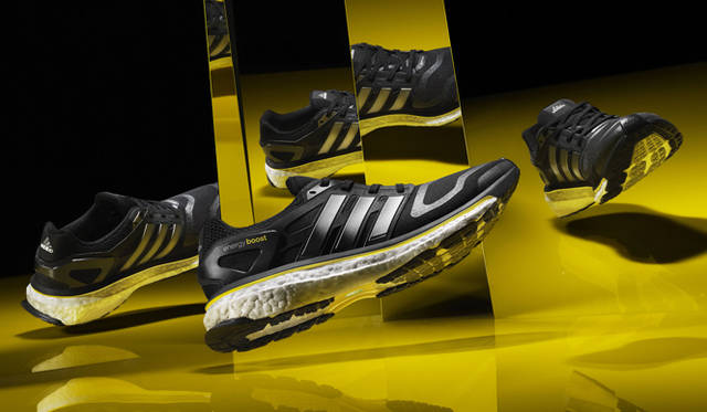 ランニングシューズ「energy boost（エナジー ブースト）」