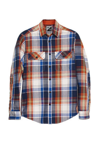 <strong>H&M｜エイチアンドエム</strong>　メンズ向けアーバンサイクリングコレクション「H&M for BRICK LANE BIKES」RIDER SHIRT 3490円　