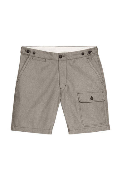 <strong>H&M｜エイチアンドエム</strong>　メンズ向けアーバンサイクリングコレクション「H&M for BRICK LANE BIKES」　STRETCH SHORTS 2990円