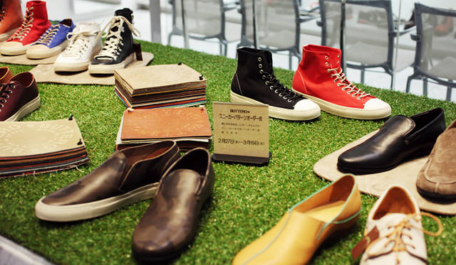 <strong>ISETAN MEN’S｜伊勢丹</strong>　2013春夏レコメンド　カジュアルシューズコーナーでは、3月19日（火）まで、「ブッテロ」のスニーカーとスリッポンのオーダー会を開催中