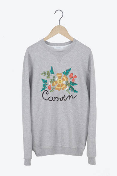 <strong>CARVEN｜カルヴェン</strong>　“CARVEN” 刺繍ロゴ入りスウェットシャツ　2万3100円