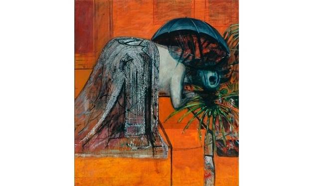 <strong>『フランシス・ベーコン展』</strong><br /><br />《人物像習作 II》1945-46年 ハダースフィールド美術館蔵 ⓒ The Estate of Francis Bacon. All rights eserved. DACS 2012 Z0012 