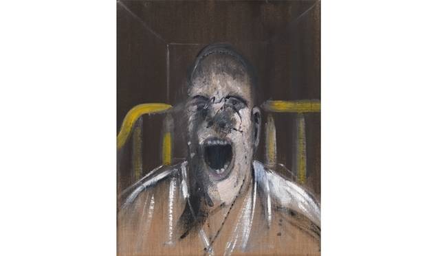 <strong>『フランシス・ベーコン展』</strong><br /><br />《叫ぶ教皇の頭部のための習作》1952年イエール・ブリティッシュ・アート・センター ⓒ The Estate of Francis Bacon. All rights reserved. DACS 2012  Z0012