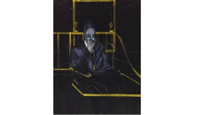 <strong>『フランシス・ベーコン展』</strong><br /><br />《肖像のための習作IV》1953年 フランシス・リーマン・ローブ・アート・センター ⓒ The Estate of Francis Bacon. All rights reserved. DACS 2012 Z0012