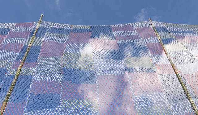 <strong>EVENT｜六本木アートナイト2013</strong>　六本木ヒルズプログラム 参加予定作家　五十嵐靖晃　「そらあみ－舞鶴－」 2012