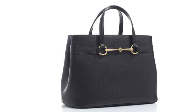 <strong>GUCCI｜グッチ</strong>　「ブライトビット」トートバッグ（ショルダーストラップ付き）[W34×H24×D17cm]　17万4300円