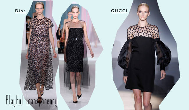 Dior（ディオール）／GUCCI（グッチ）courtesy of Gucci