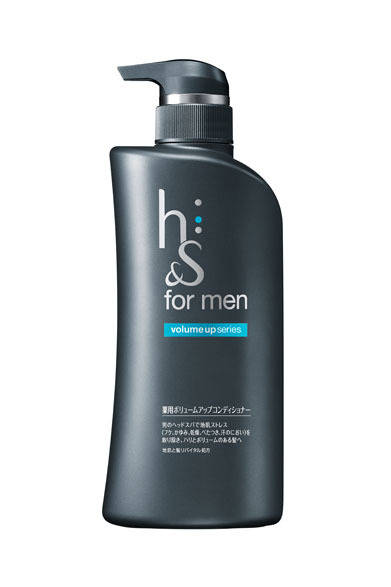 <strong>P&G｜プロクター・アンド・ギャンブル・ジャパン</strong>　ヘアケア製品「エイチ・アンド・エス フォー・メン ボリュームアップ シリーズ」<br>薬用ボリュームアップ コンディショナー（オープン価格）