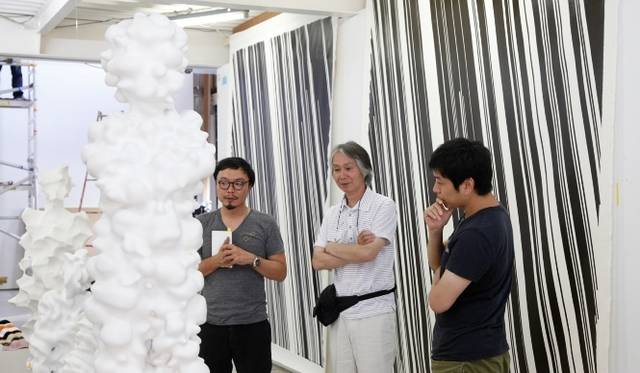 <strong>REVALUE NIPPN PROJECT CHARITY GALA 2013 with GUCCI</strong>　彫刻部分には、ハリウッド映画など映像分野での開発がめざましい、触感デバイスを使った3Dモデリングシステムがもちいられた