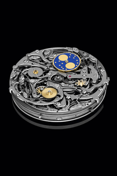 「ロイヤル オーク オフショア・グランド コンプリカシオン」自動巻き、チタンケース（ベゼル＆リュウズ＆クロノボタンはセラミック製）、世界限定3本、6300万円（予価）。6月発売予定