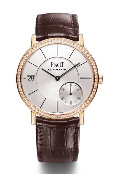 <strong>PIAGET｜ピアジェ</strong><br />「ピアジェ・アルティプラノ 」ベゼルにダイヤモンドをセットしたPGケースモデル