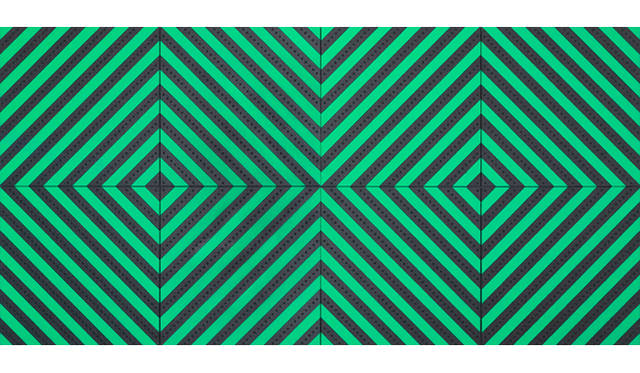 川上　哲史／《1848》／2012／パネルにアクリル絵具、アクリルガッシュ、ジェルメディウム、　モデリングペースト入り石膏／161ｘ323cm／ギャラリー戸村