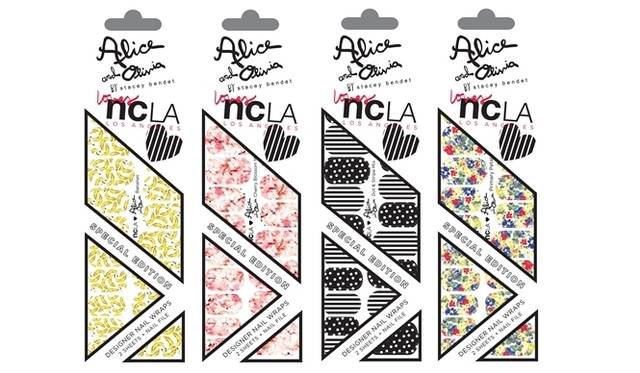 ネイルシール（桜柄、花柄、バナナ柄、ドット＆ストライプ）　1995円