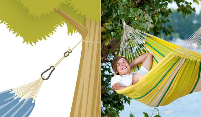 <strong>LIVING MOTIF｜リビング・モティーフ</strong>　ハンモック「LA SIESTA（ラ シエスタ）」　
