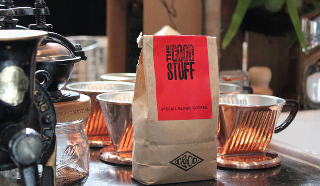 <strong>The Tastemakers & Co.</strong>　南青山The Tastemakers & Co. 「THE GOOD STUFF」　恵比寿の自家焙煎珈琲店ヴェルデが特別に焙煎したスペシャルブレンドのコーヒー豆