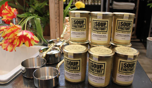 <strong>The Tastemakers & Co.</strong>　南青山The Tastemakers & Co. 「THE GOOD STUFF」　SMALLEST SOUP FACTORY　SMALLEST SOUP FACTORYからは、The Tastemakers & Co.のエクスクルーシブスープが登場