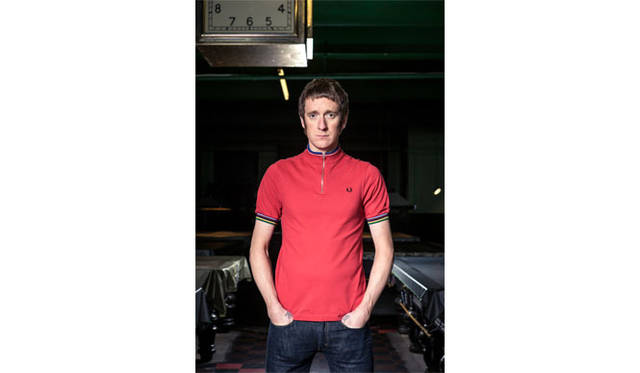 <strong>Fred Perry｜フレッドペリー</strong>　「Bradley Wiggins（ブラッドリー・ウィギンス） Collection」　Zip Cycling Shirt 1万1550円
