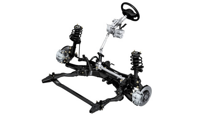 「SKYACTIV-Chassis」フロント側