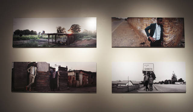 <strong> DIESEL｜ディーゼル 南アフリカの3人組とデニムコレクション</strong> 横長の画面が「I SEE A DIFFERENT YOU」の作品の特徴