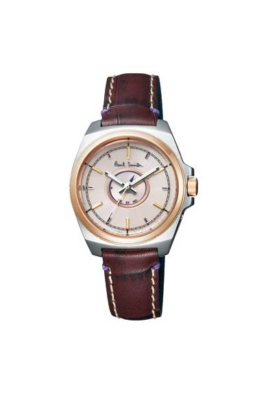 <strong>「Closed Eyes TT mini」</strong><br />発売日｜2013年4月上旬<br />価格｜ステンレスベルト 6万900円、レザーベルト 5万2500円<br />仕様｜タイムチューン（日本国内電波受信機能）、光発電フル充電後 約1.5年（パワーセーブ作動時）、10気圧防水<br />ケースサイズ｜31mm<br /><br />ポール・スミス リミテッド<br />Tel. 03-3486-1500<br />