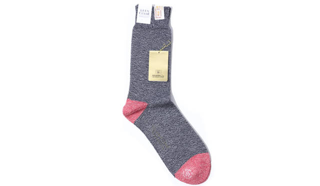 <strong>Factelier by GLEN CLYDE｜ファクトリエ バイ グレン・クライド</strong>　ローゲージ ソックス3675円