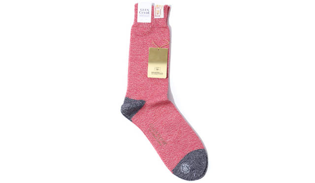 <strong>Factelier by GLEN CLYDE｜ファクトリエ バイ グレン・クライド</strong>　ローゲージ ソックス3675円