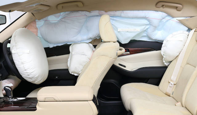 このエアバッグは全車で標準装備