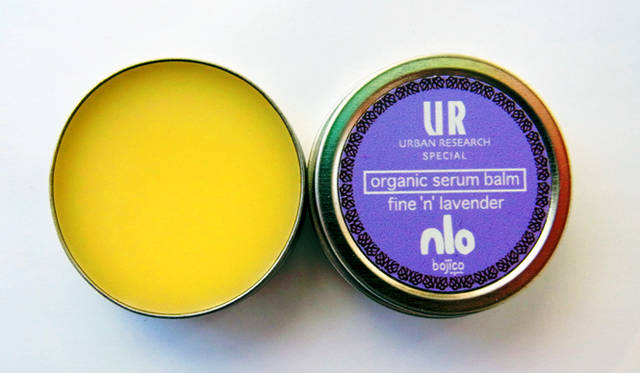 <strong>URBAN RESERCH × bojico｜アーバンリサーチ×ボジコ</strong>　オーガニック セラムバーム「Fine‘n’Lavender」2100円