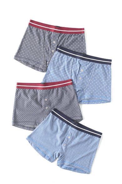 <strong>阪急メンズ東京｜2013年4月は、ドレッシーに着こなす“インディゴシック”</strong>　ボクサーブリーフ各2415円（4月上旬入荷予定／阪急メンズ東京）